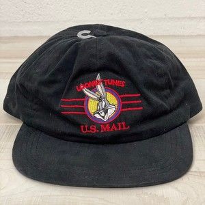 VTG Looney Tunes Bugs Bunny US Mail Strapback Hat